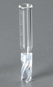 Low volume insert, 300 μL, 6x29mm with plastic spring 100/pkg