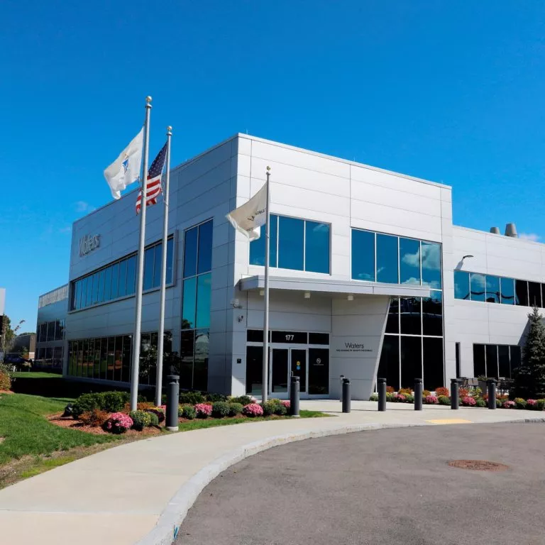 exterior of precision chemical manufacturing facility in Taunton