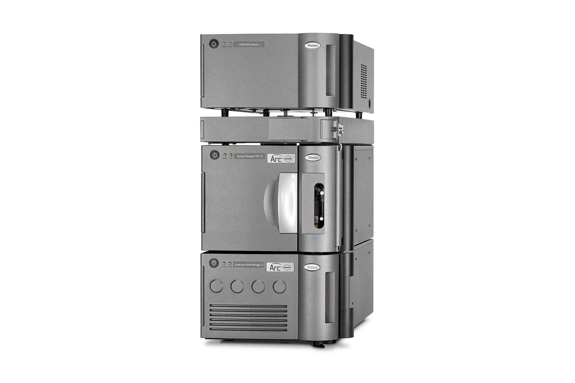 Designed with MaxPeak HPS technology and paired with MaxPeak Premier 2.5 µm Columns, the Arc Premier System improves data quality for challenging compounds.