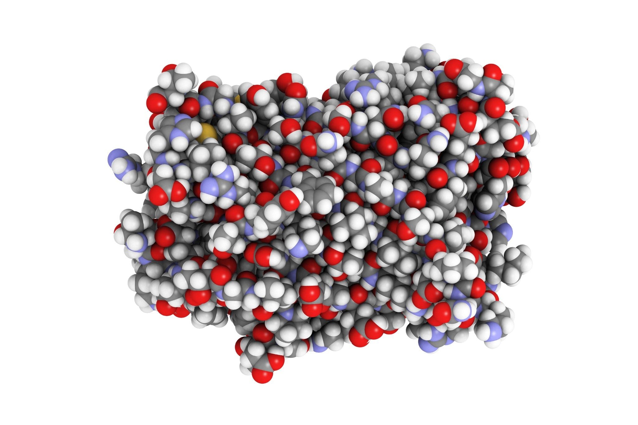 Exenatide diabetes drug molecule