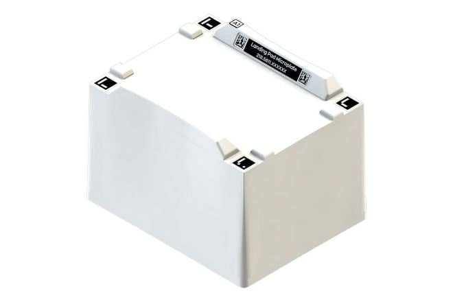 Landing pad microplate domino
