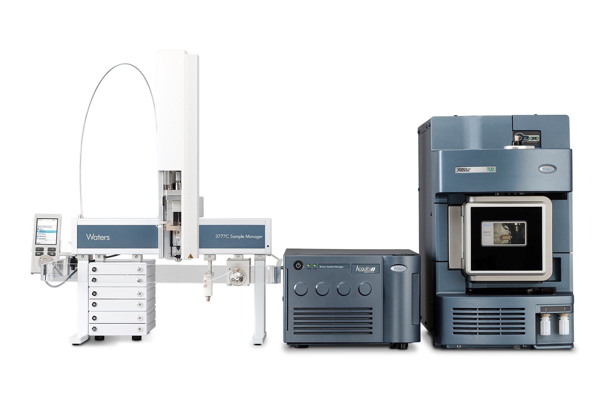 Perform dried blood spot analysis and produce results quickly and efficiently with the RenataDX System, a fully integrated flow-injection tandem mass spectrometry (FIA-MS/MS) IVD system.  