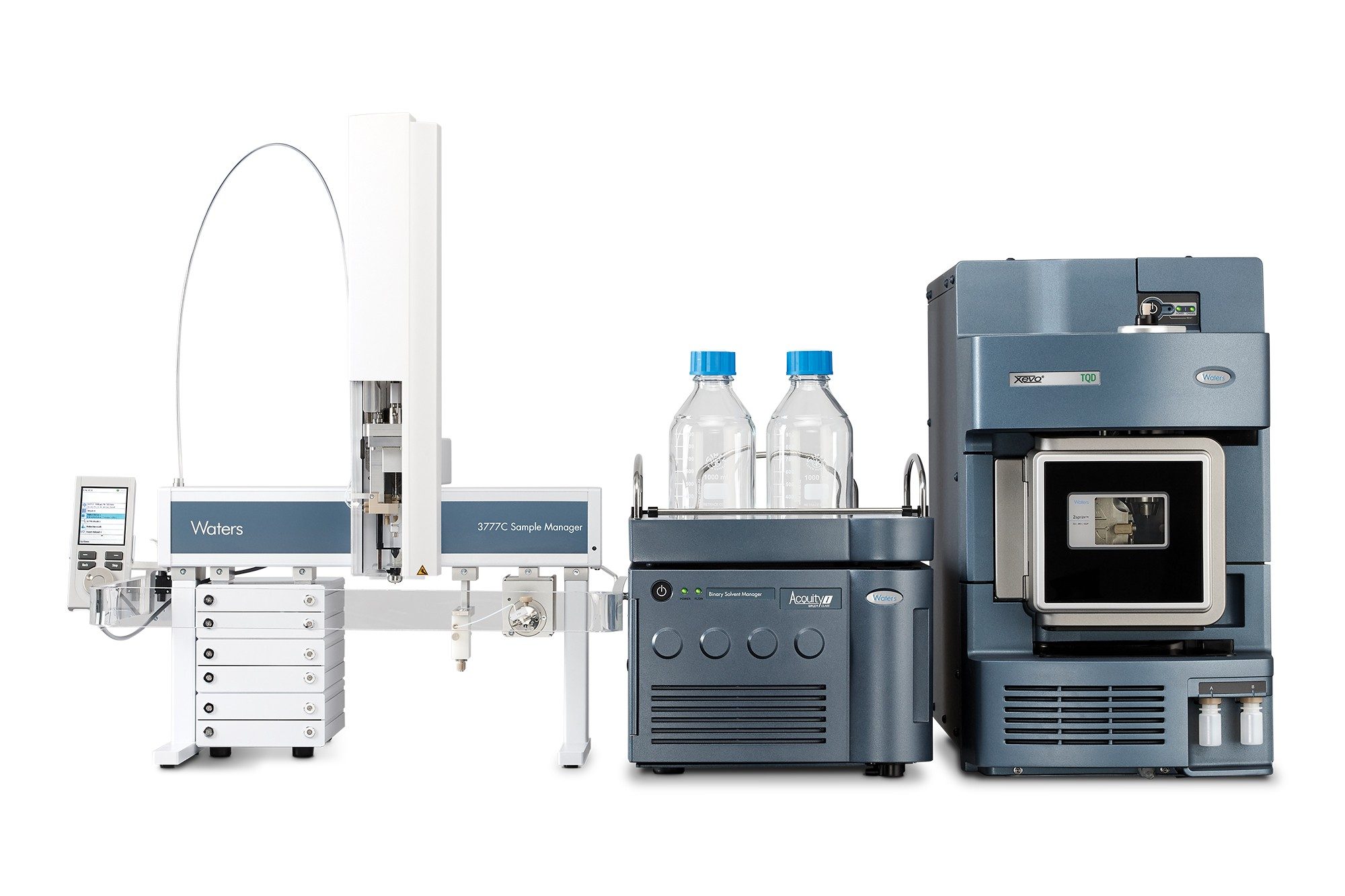RenataDX 3777c ACQUITY UPLC I-Class BSM Xevo TQD bottles