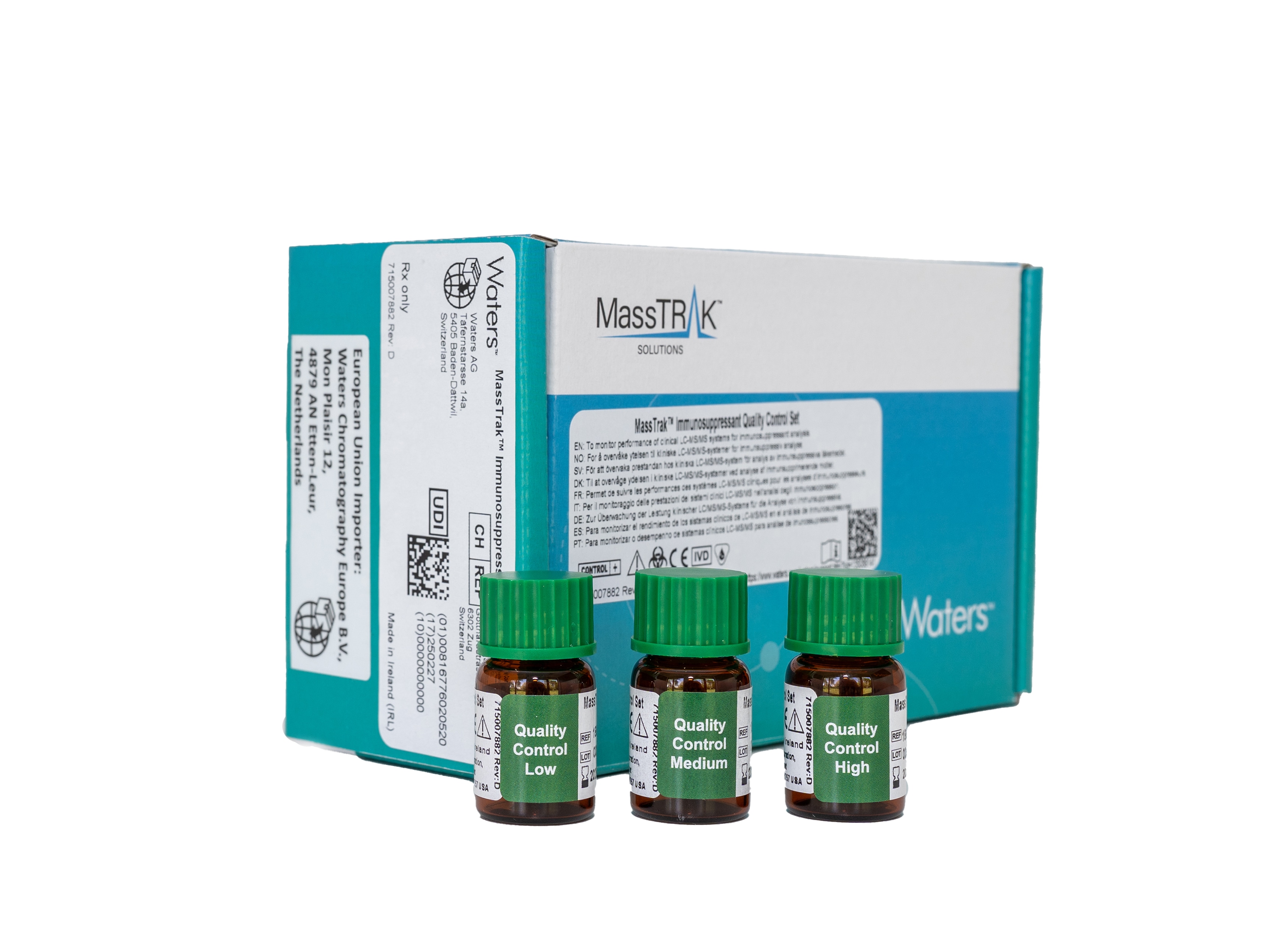 Shop MassTrak Immunosuppressant QC Set | 186010252IVD | Waters
