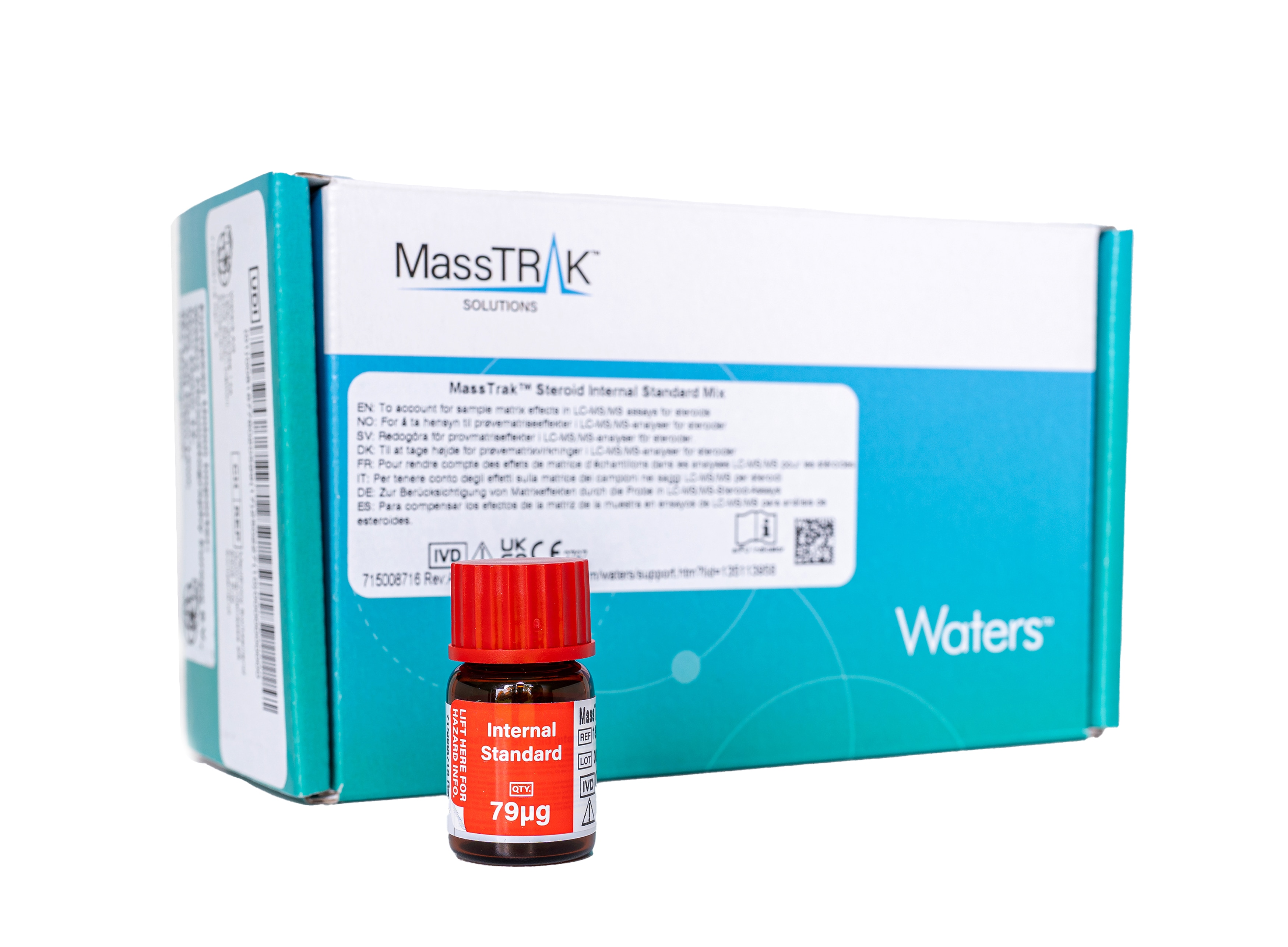 MassTrak™ Steroid Internal Std Mix - 186010567IVD | Waters