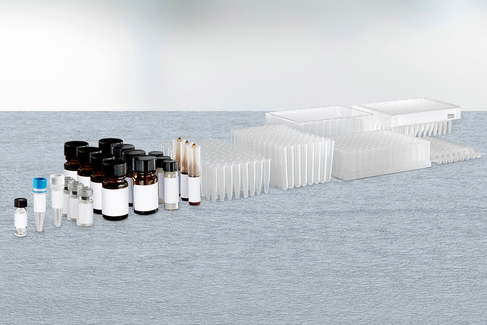 GlycoWorks RapiFluor MS N-Glycan Kit 24 Sample on table in laboratory