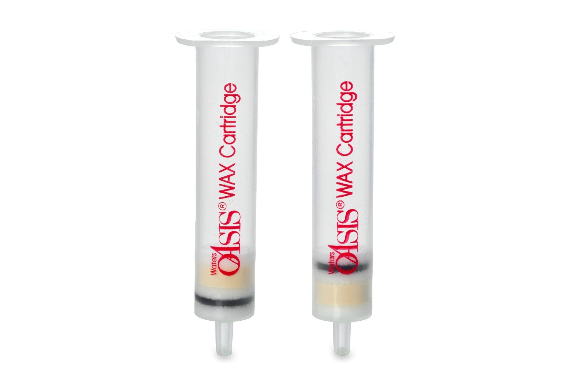 Two Oasis WAX PFAS SPE Cartridges