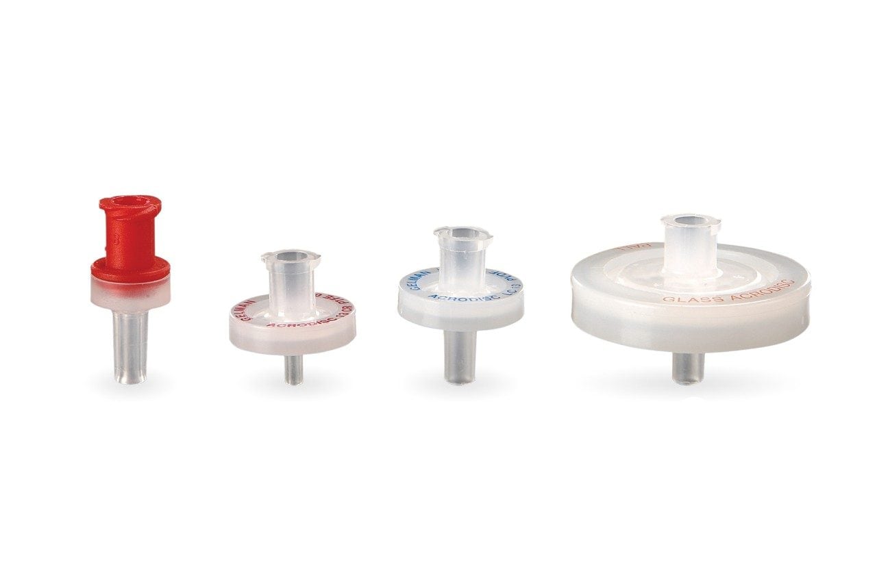 The broad range of Pall Life Sciences laboratory filter device sizes ensures complete sample filtration with minimal sample loss. 