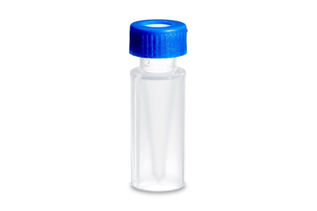 QuanRecovery Vial with Blue Cap