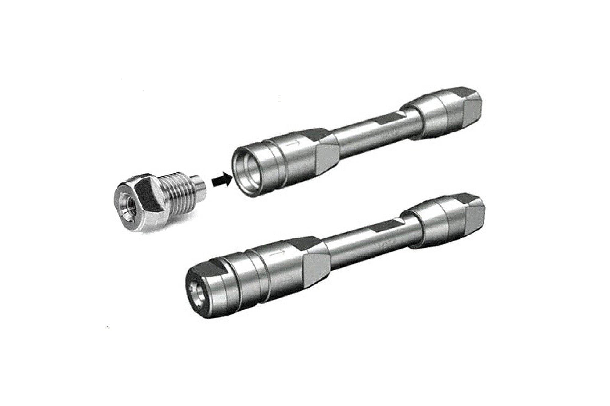 VanGuard FIT Column format with fully integrated 5 mm pre-column. 