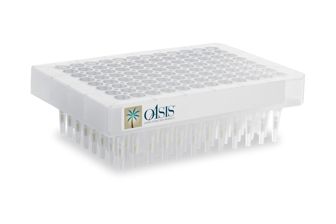 Oasis 96 well uelution plate