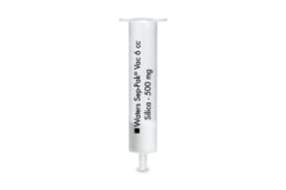 Sep-Pak Silica 6 cc Vac Cartridge, 500 mg Sorbent per Cartridge, 55 - 105 µm, 30/pk