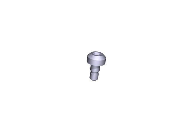 Screw, Shoulder, M3, Skt