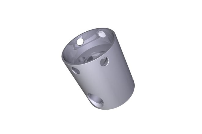 Pump Head, SS, DLC, Face Seal