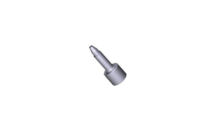 Fitting, Fingertight, Long, 1/16 in, 3/pk