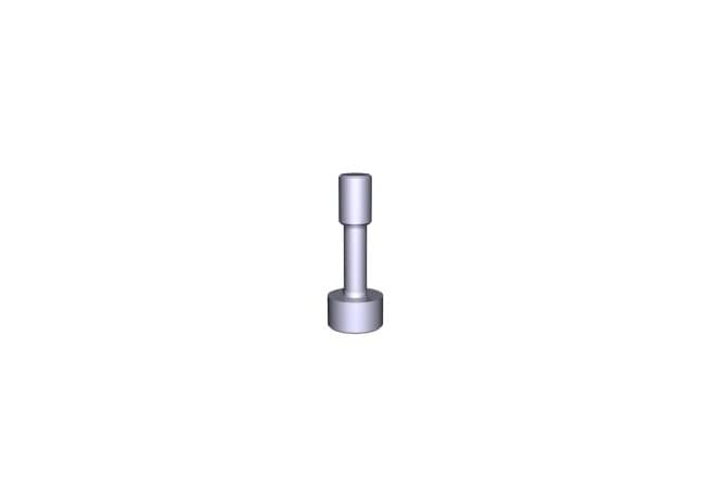 Screw, Captive, M3 x 12, 3/pk