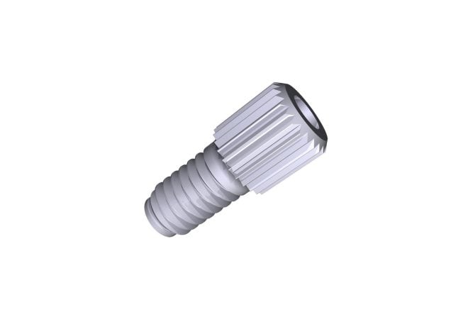 Nut, Fingertight, Short, 1/16 in, 10-32