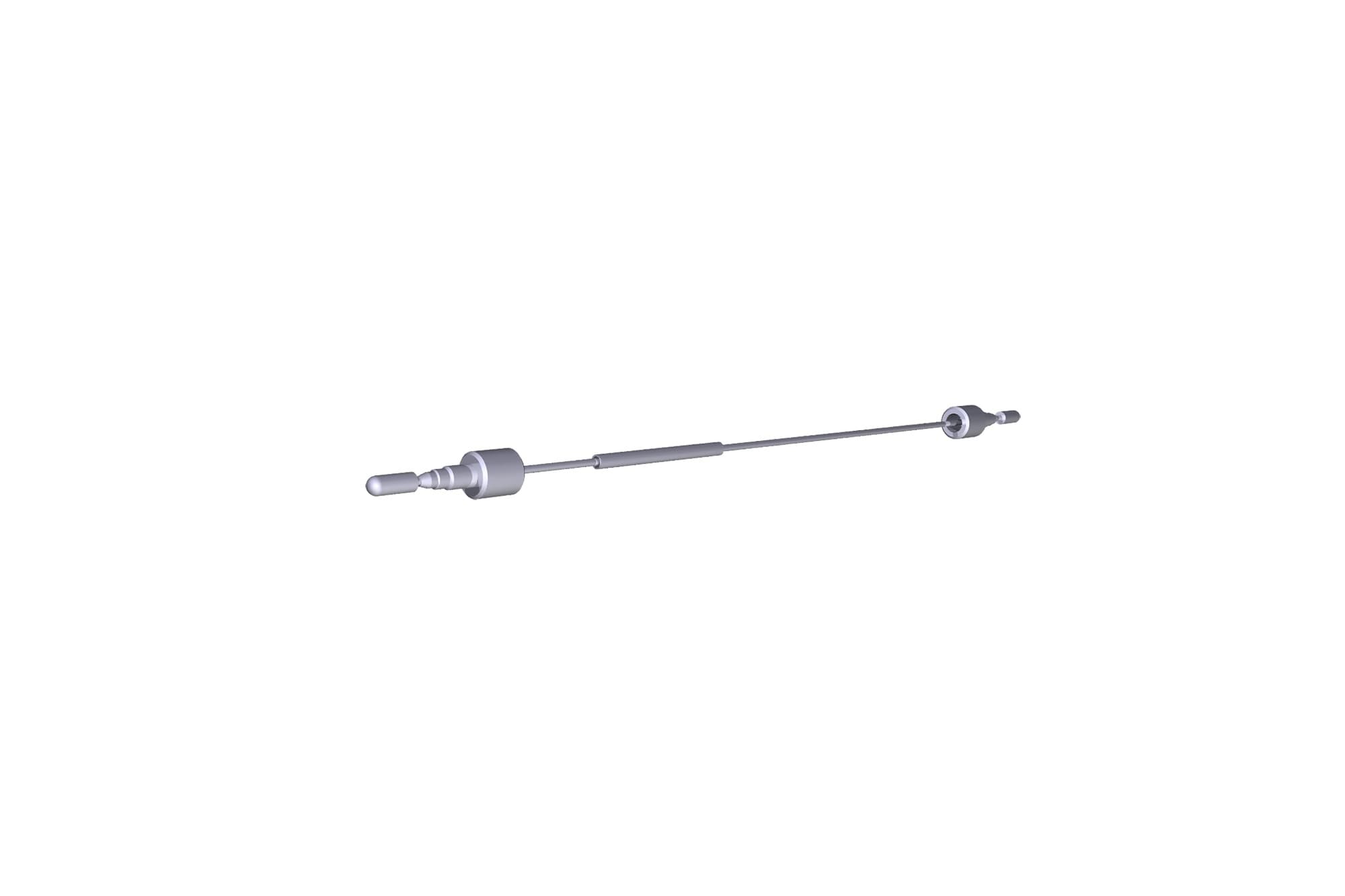 Tubing Assembly, Detector Inlet, PEEK 0.004 in ID with Peek Nut