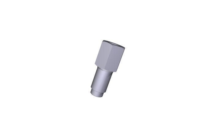 Compression Screw, 10-32, SS, Gold-plated, 10/pk