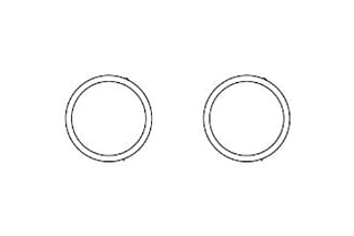 O-Ring, 19 mm ID Prep Guard Holder, 2/pk
