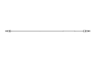 Tubing Assembly, Inject Outlet, UPLC
