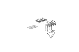 Preheater Tubing Kit with Thermal Gaskets (Right)