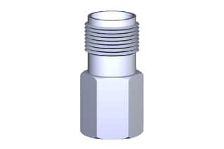 Holder, 3/8 in Dia. 1/2 in -28 x 1/8 V Chk Vlv