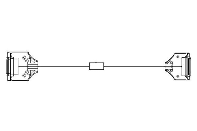 Cable Assembly, Sample Manager to Column Heater/Column Heater Cooler