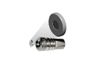 Kit, Frit and Nut, 0.2 µL, 2.1 mm, 5/pk