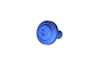  Screw, Panel M4 x 10 Blue 410001262