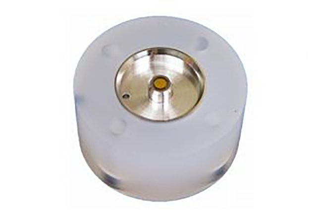WORKING ELECTRODE BLOCK, 3MM, GOLD, 2465