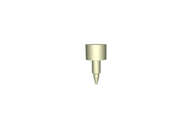 PEEK Plug Fitting, Knurled