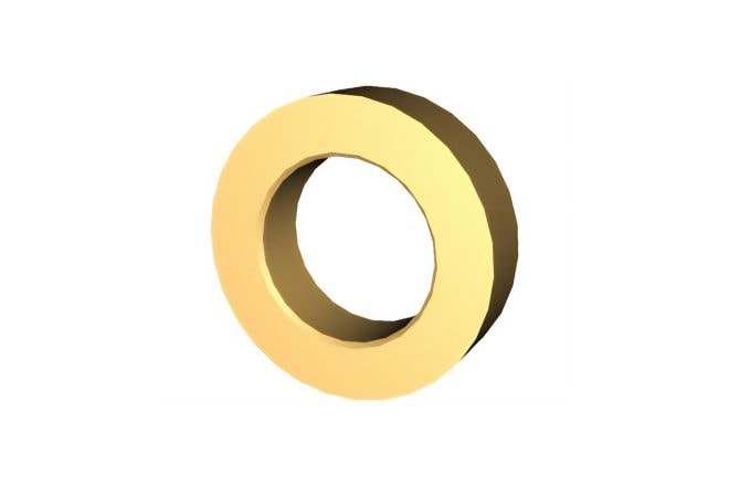 Ring, P-50/FDM Piston Seal PEEK Backup