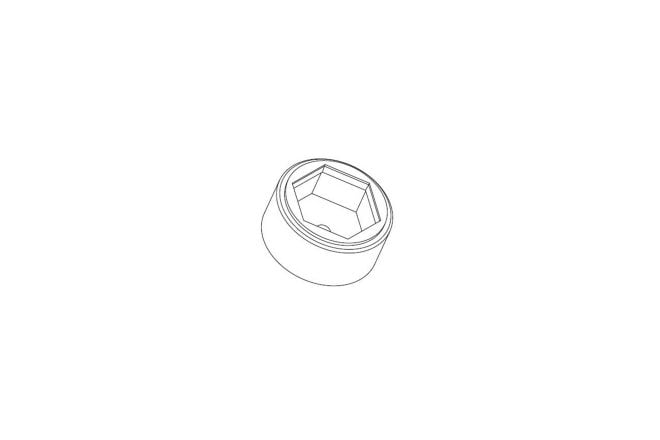 Finger Tight Poly Knob