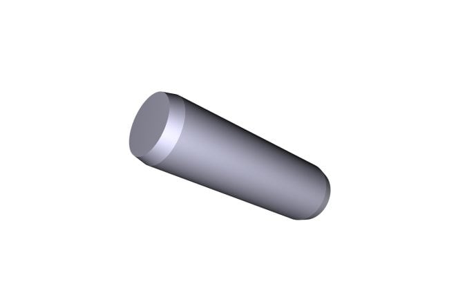 Dowel, M3 x 10, SS, 10/pk