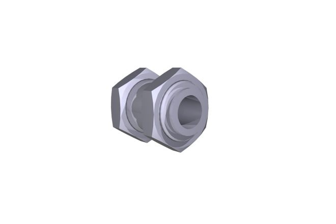 Bulkhead Union, 12 mm