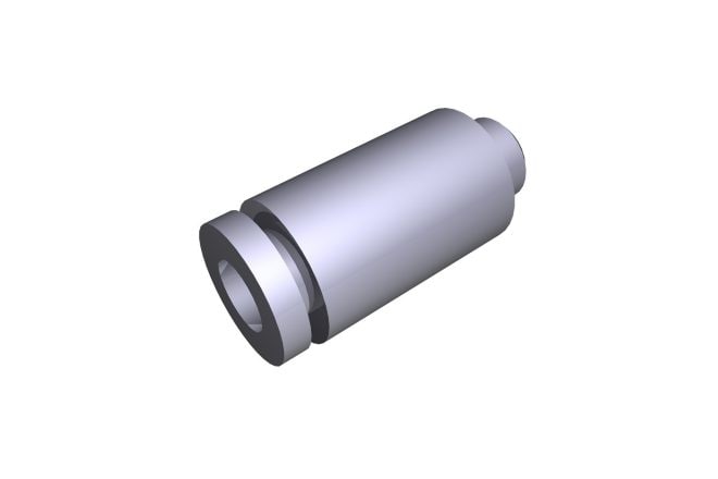 Stud, Male, M5 x 4 mm