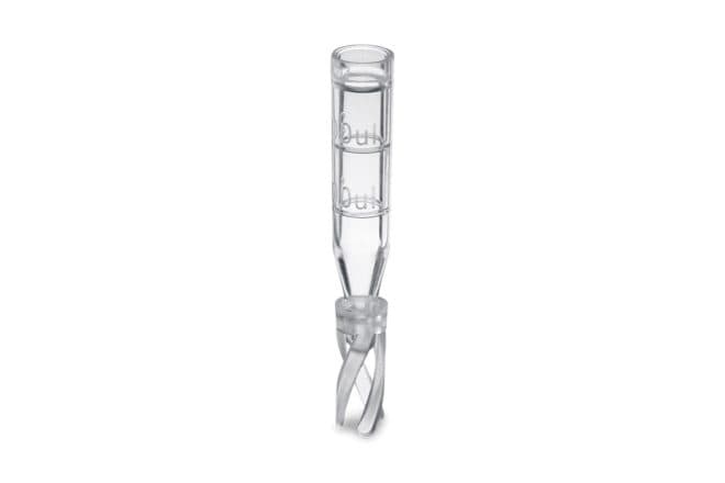 Polypropylene Insert with Polyspring for 8 x 40 mm Vial, 200 muL Volume, 1000/pk