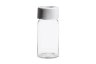 Clear Plastic Vial 20ml with Screw Cap