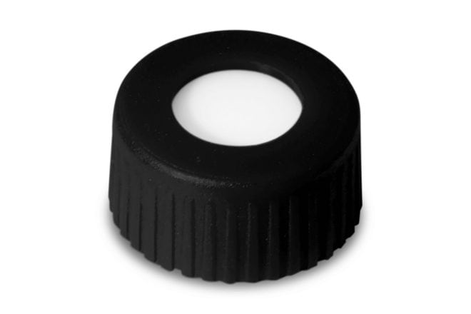 Black Cap and PTFE Septum, 100/pk