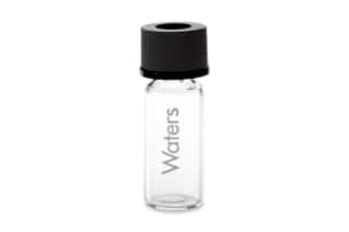 LCGC Certified Clear Glass 12 x 32 mm Screw Neck Vial, with 10 mm Cap and PTFE/Silicone Septum, 2 mL Volume, 100/pk