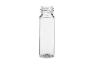 Clear Glass 15 x 45 mm Screw Neck Vial, 4 mL Volume, 100/pk
