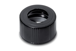 Black Phenolic Screw Neck Cap, 144/pk