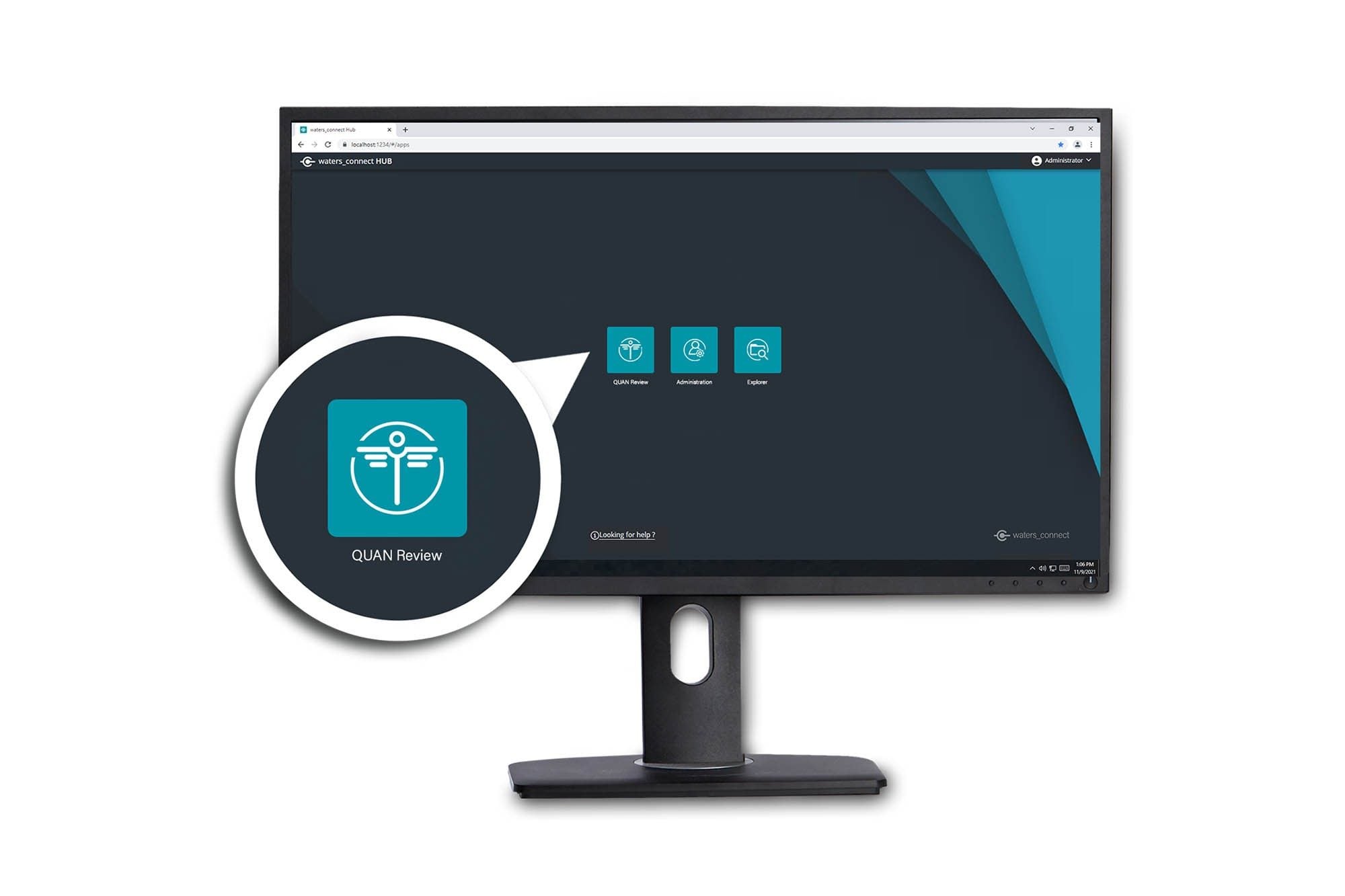 L’applicazione QUAN Review è integrata nel software di elaborazione waters_connect per RIL per fornire la massima integrità dei dati e un efficiente workflow di processamento dei dati per la ricerca, le indagini e i laboratori.