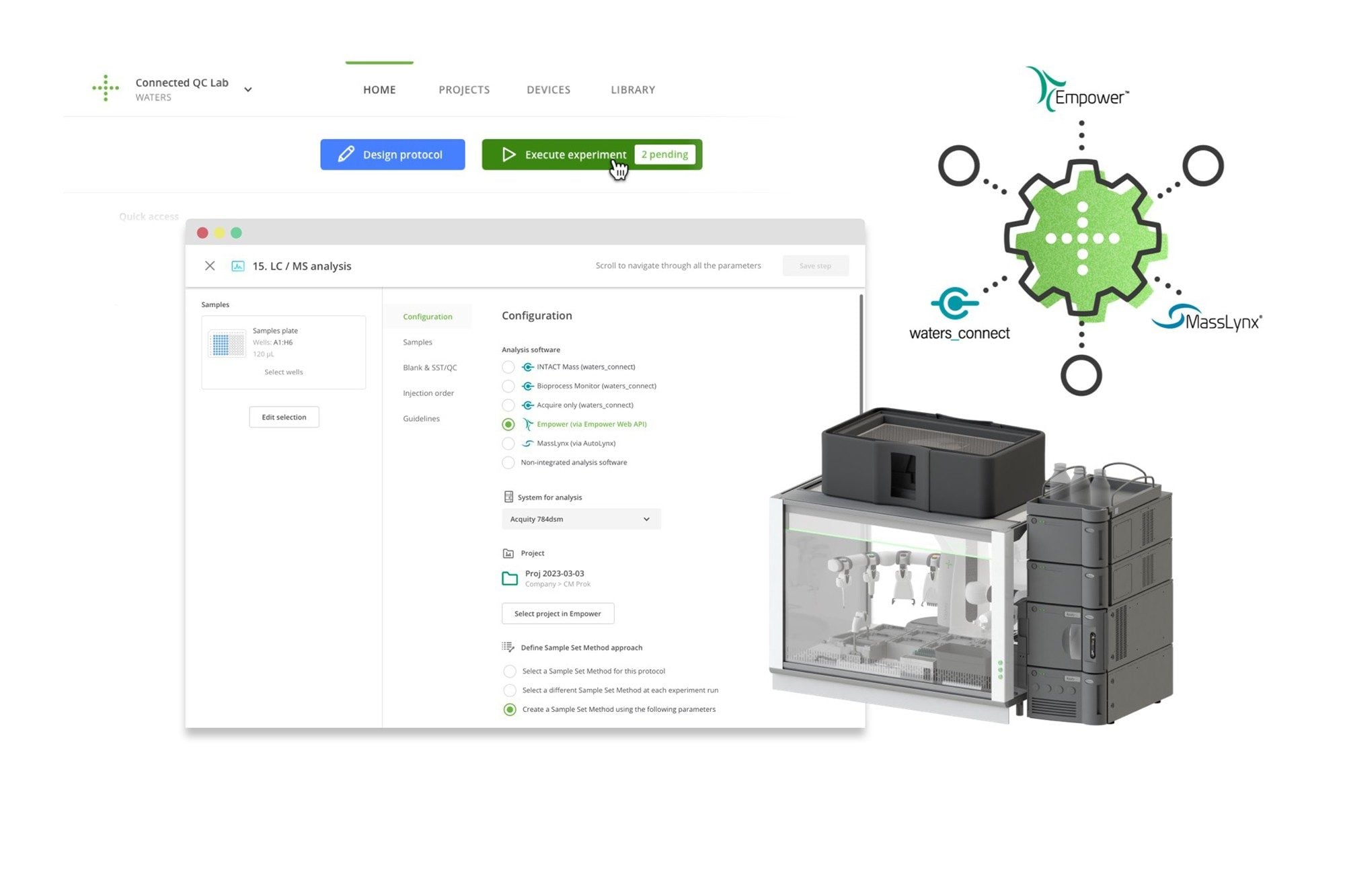 OneLab Software | Lab Automation & Experiment Management | Waters