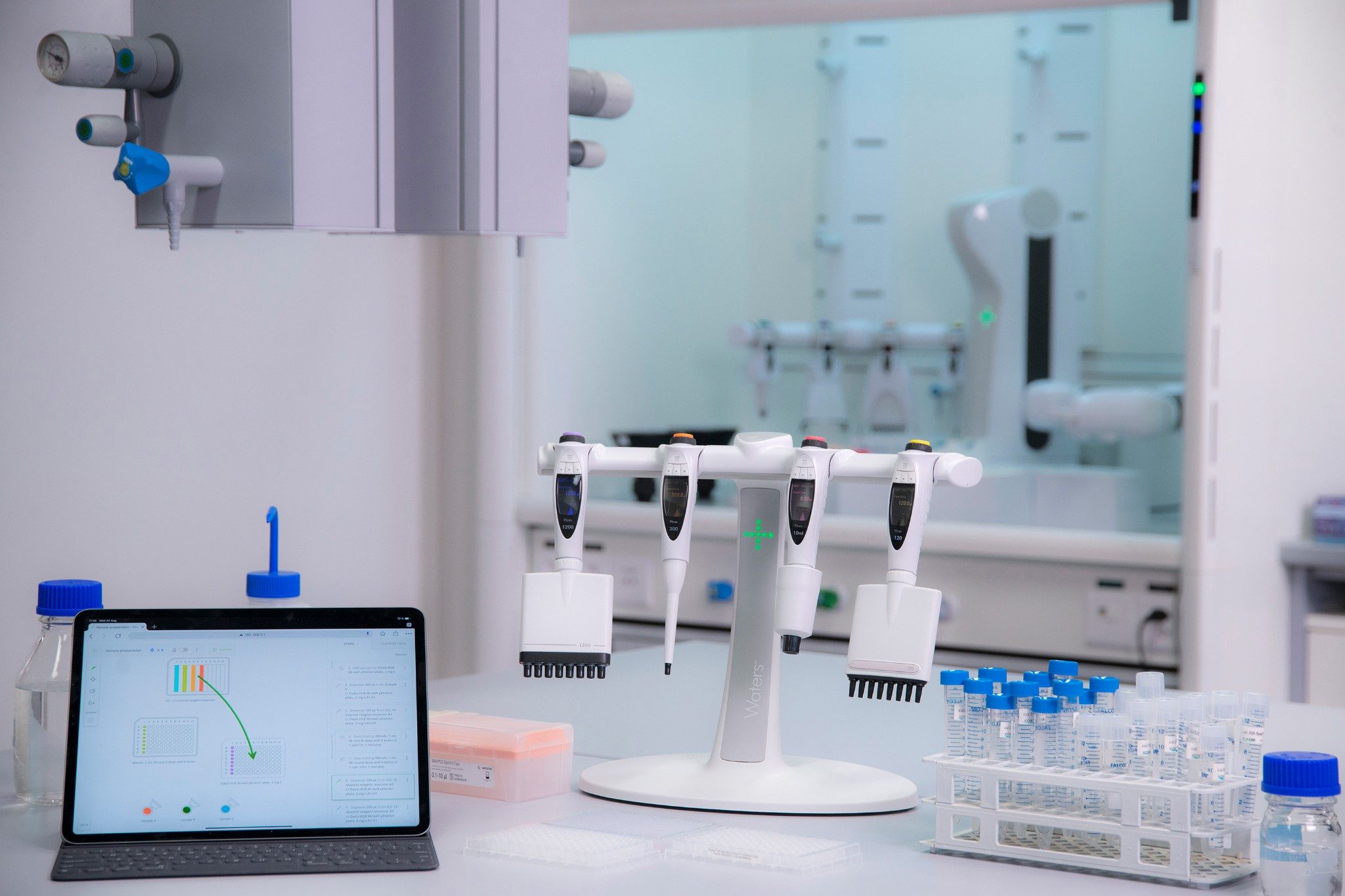 Configuration étape par étape du pipetage à l’aide de pipettes électroniques Pipette+