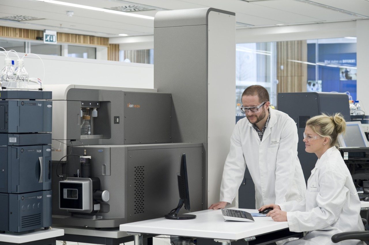 Laboratorio Waters di Wilmslow con Vion IMS QTof e sistema ACQUITY UPLC H-Class