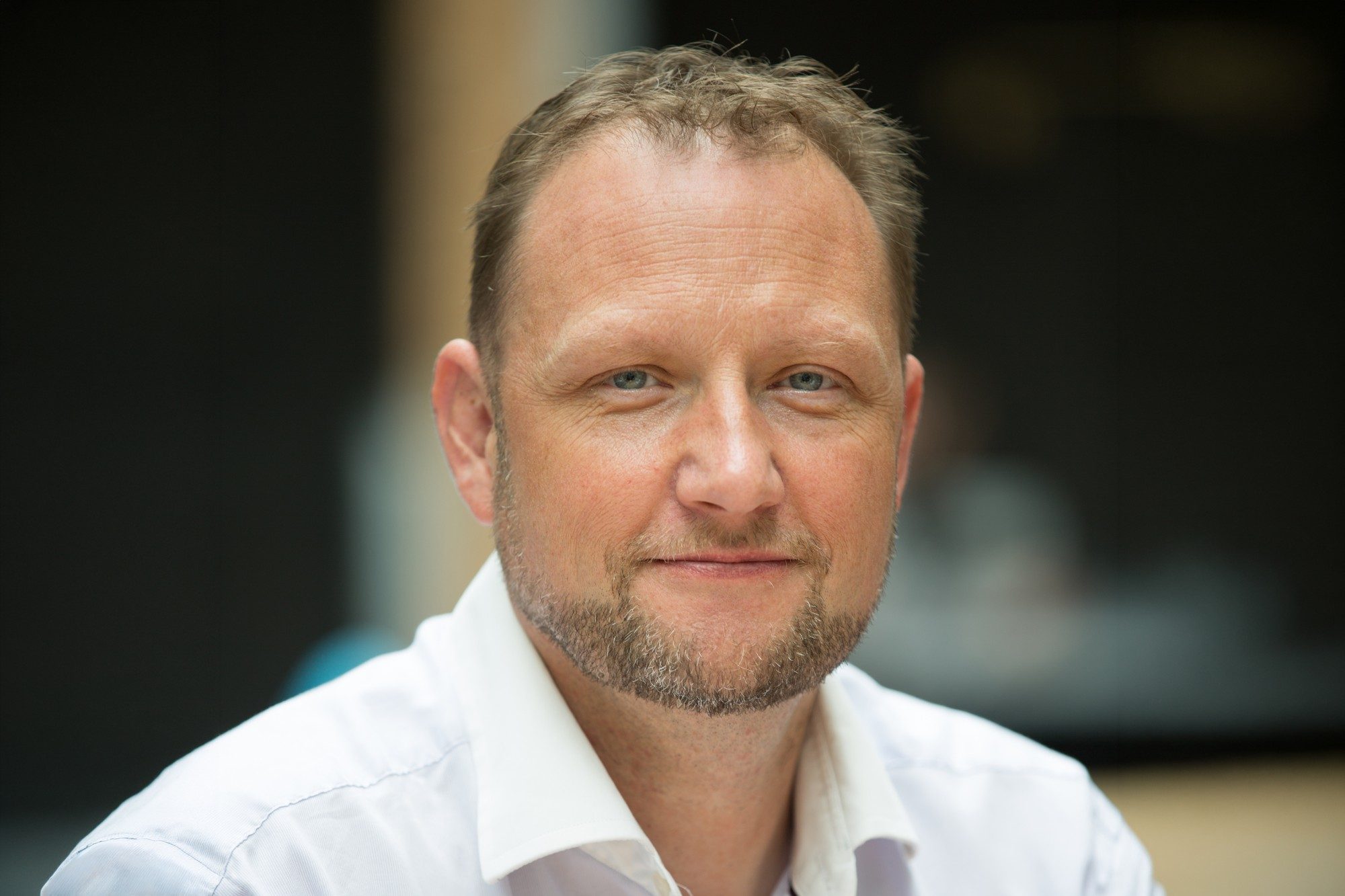 Paul Holme smiling at camera