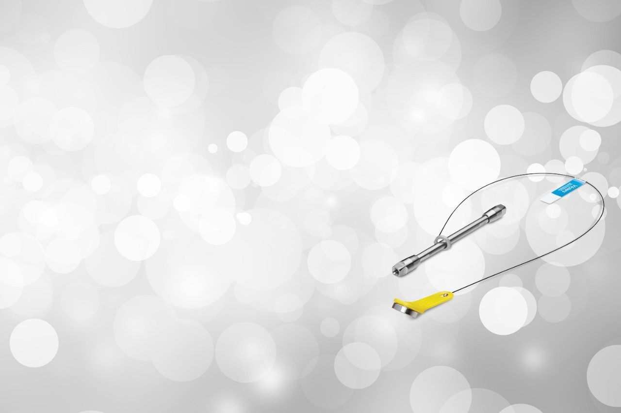 Grey and white bokeh style background with PREMIER column
