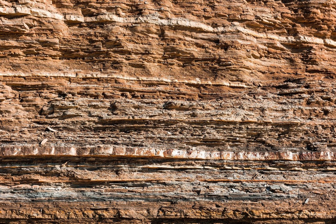 Rock layers texture